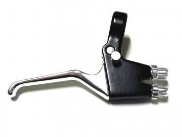 Remgreep voor twee remkabels bakfietsonderdelen.nl