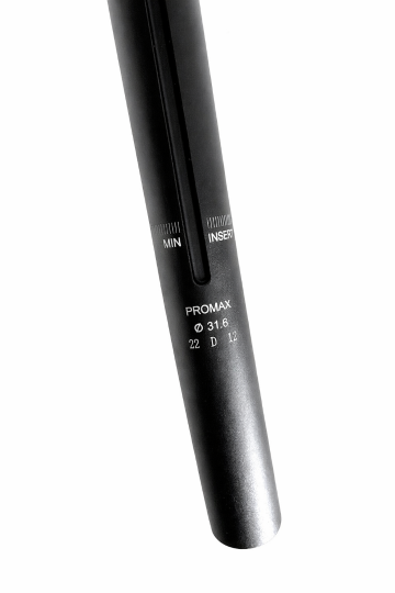 Originele Urban Arrow zadelpen met maatindicatie en anti-diefstalgroef