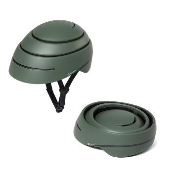 Closca amazonia groen helm ingeklapt formaat