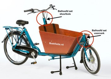 Balhoofd set Bakfietsonderdelen.nl