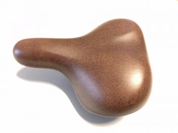 Bruin zadel Selle San Remo bakfietsonderdelen.nl