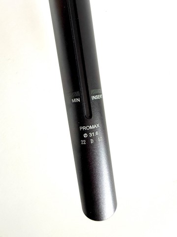 Promax UA zadelpen gegroefd