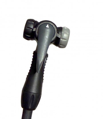 Detail van dualkop Cordo Easy Blaster pomp