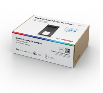 SmartphoneGrip Verticaal – smartphone opladen tijdens fietsen